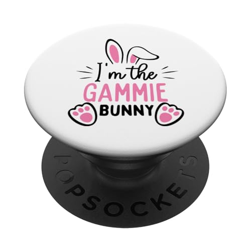 Ich bin der Gammie Bunny, lustiger Osterhase, Mama, Mutter, Ehefrau, Frau PopSockets Klebender PopGrip von Matching Family & Friends Easter Shopp