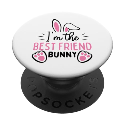 Ich bin der beste Freund, Hase, lustiger Osterhase, Mama, Mutter, Frau PopSockets Klebender PopGrip von Matching Family & Friends Easter Shopp