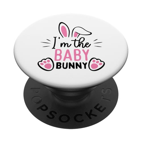 Ich bin der kleine Hase, lustig, Osterhase, Mama, Mutter, Frau PopSockets Klebender PopGrip von Matching Family & Friends Easter Shopp