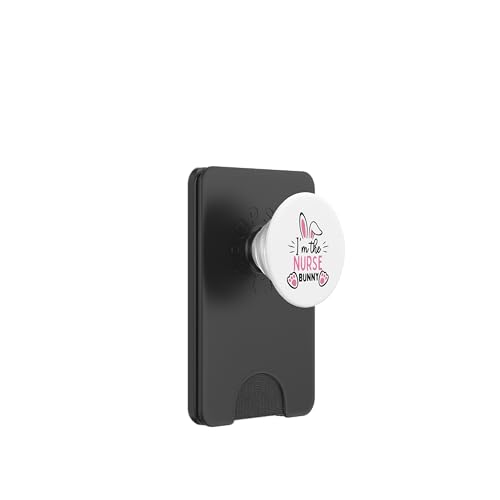 Ich bin die Krankenschwester Hase Spaß Ostern Kaninchen Mama Mutter Frau Frau PopSockets PopWallet für MagSafe von Matching Family & Friends Easter Shopp