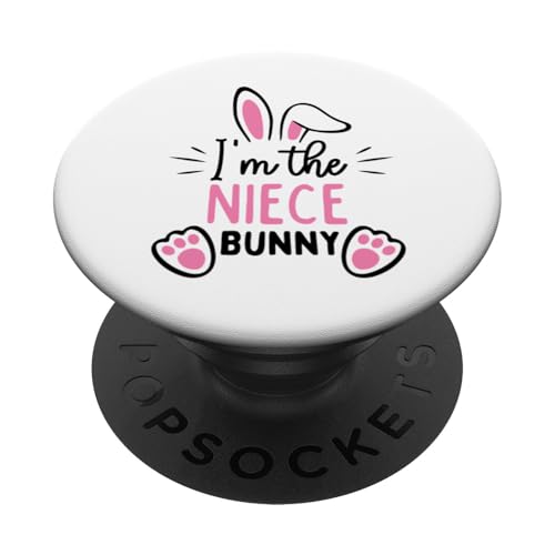 Ich bin die Nichte Hase Spaß Ostern Kaninchen Mama Mutter Frau Frau PopSockets Klebender PopGrip Ich bin die Nichte Hase Spaß Ostern Kaninchen Mama Mutter Frau Frau PopSockets Klebender PopGrip von Matching Family & Friends Easter Shopp