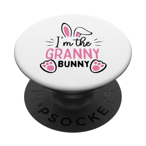 Ich bin die Oma Hase Spaß Ostern Kaninchen Mama Mutter Frau Frau PopSockets Klebender PopGrip Ich bin die Oma Hase Spaß Ostern Kaninchen Mama Mutter Frau Frau PopSockets Klebender PopGrip von Matching Family & Friends Easter Shopp