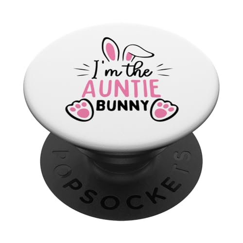 Ich bin die Tante Bunny Fun Tante Osterhase Mama Mutter Frau PopSockets Klebender PopGrip Ich bin die Tante Bunny Fun Tante Osterhase Mama Mutter Frau PopSockets Klebender PopGrip von Matching Family & Friends Easter Shopp
