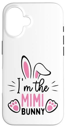Im The Mimi Bunny Fun Ostern Hase Mama Mutter Frau Frau Hülle für iPhone 16 von Matching Family & Friends Easter Shopp