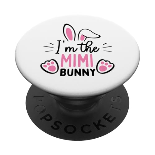 Im The Mimi Bunny Fun Ostern Hase Mama Mutter Frau Frau PopSockets Klebender PopGrip Im The Mimi Bunny Fun Ostern Hase Mama Mutter Frau Frau PopSockets Klebender PopGrip von Matching Family & Friends Easter Shopp