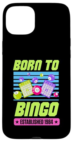 Born To Bingo, 1984 gegründet, Geburtstag im Retro-Bingo-Stil Hülle für iPhone 15 Plus Born To Bingo, 1984 gegründet, Geburtstag im Retro-Bingo-Stil Hülle für iPhone 15 Plus von Matching Retro Bingo Squad Birthday Party Supplies
