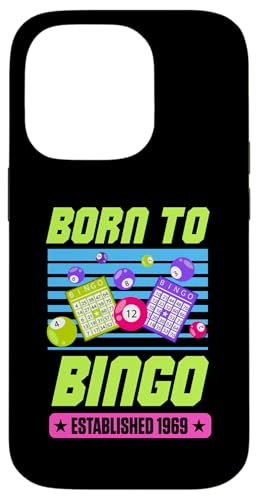 Born To Bingo Established 1969 Retro Bingo Thema Geburtstag Hülle für iPhone 14 Pro Born To Bingo Established 1969 Retro Bingo Thema Geburtstag Hülle für iPhone 14 Pro von Matching Retro Bingo Squad Birthday Party Supplies