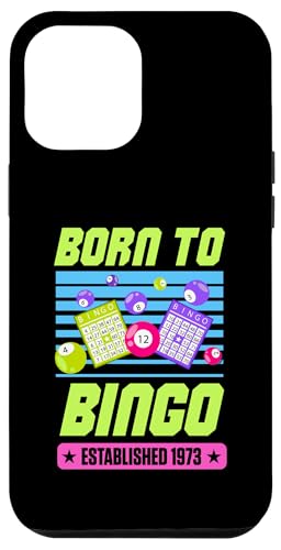 Born To Bingo Established 1973 Retro Bingo Thema Geburtstag Hülle für iPhone 12 Pro Max Born To Bingo Established 1973 Retro Bingo Thema Geburtstag Hülle für iPhone 12 Pro Max von Matching Retro Bingo Squad Birthday Party Supplies