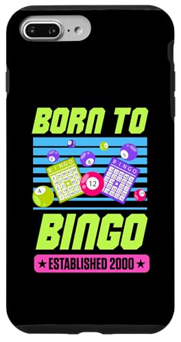 Born To Bingo Established 2000 Retro Bingo Thema Geburtstag Hülle für iPhone 7 Plus/8 Plus Born To Bingo Established 2000 Retro Bingo Thema Geburtstag Hülle für iPhone 7 Plus/8 Plus von Matching Retro Bingo Squad Birthday Party Supplies
