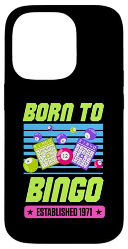 Born To Bingo Gegründet 1971 Geburtstag mit Retro-Bingo-Thema Hülle für iPhone 14 Pro Born To Bingo Gegründet 1971 Geburtstag mit Retro-Bingo-Thema Hülle für iPhone 14 Pro von Matching Retro Bingo Squad Birthday Party Supplies