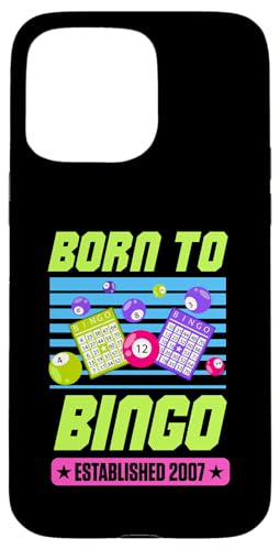 Born To Bingo wurde 2007 zum Geburtstag im Retro-Bingo-Stil gegründet Hülle für iPhone 15 Pro Max Born To Bingo wurde 2007 zum Geburtstag im Retro-Bingo-Stil gegründet Hülle für iPhone 15 Pro Max von Matching Retro Bingo Squad Birthday Party Supplies