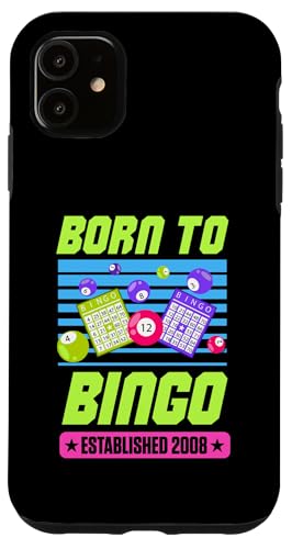 Born To Bingo wurde 2008 zum Geburtstag mit Retro-Bingo-Thema gegründet Hülle für iPhone 11 Born To Bingo wurde 2008 zum Geburtstag mit Retro-Bingo-Thema gegründet Hülle für iPhone 11 von Matching Retro Bingo Squad Birthday Party Supplies