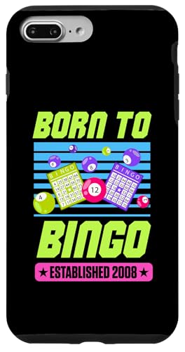 Born To Bingo wurde 2008 zum Geburtstag mit Retro-Bingo-Thema gegründet Hülle für iPhone 7 Plus/8 Plus Born To Bingo wurde 2008 zum Geburtstag mit Retro-Bingo-Thema gegründet Hülle für iPhone 7 Plus/8 Plus von Matching Retro Bingo Squad Birthday Party Supplies