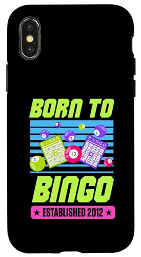 Born To Bingo wurde 2012 zum Geburtstag mit Retro-Bingo-Thema gegründet Hülle für iPhone X/XS Born To Bingo wurde 2012 zum Geburtstag mit Retro-Bingo-Thema gegründet Hülle für iPhone X/XS von Matching Retro Bingo Squad Birthday Party Supplies