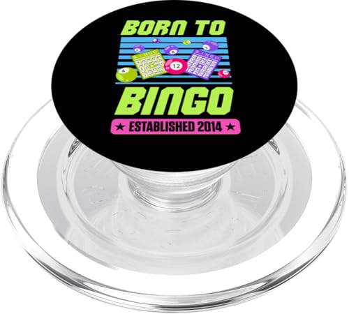 Born To Bingo wurde 2014 zum Geburtstag mit Retro-Bingo-Thema gegründet PopSockets PopGrip für MagSafe Born To Bingo wurde 2014 zum Geburtstag mit Retro-Bingo-Thema gegründet PopSockets PopGrip für MagSafe von Matching Retro Bingo Squad Birthday Party Supplies