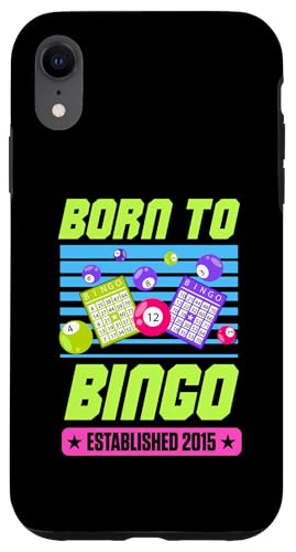 Born To Bingo wurde 2015 zum Geburtstag mit Retro-Bingo-Thema gegründet Hülle für iPhone XR Born To Bingo wurde 2015 zum Geburtstag mit Retro-Bingo-Thema gegründet Hülle für iPhone XR von Matching Retro Bingo Squad Birthday Party Supplies