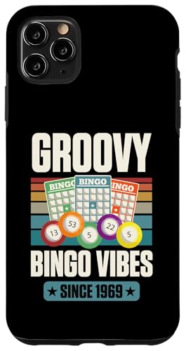 Groovy Bingo Vibes Seit 1969 Bingo Geburtstag Geburtsjahr Hülle für iPhone 11 Pro Max von Matching Retro Bingo Squad Birthday Party Supplies