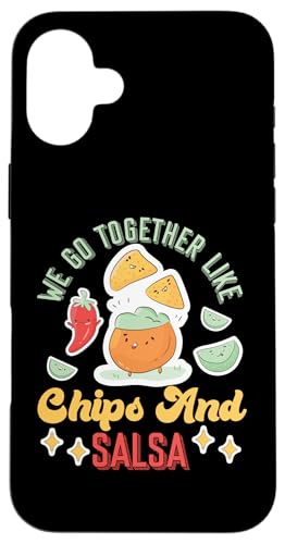 Wir gehen zusammen wie Chips und Salsa Hülle für iPhone 16 Plus von Matching Romantic Partner Love Designs For Couples