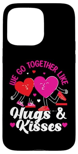 Wir passen zusammen wie Umarmungen und Küsse Hülle für iPhone 15 Pro Max von Matching Romantic Partner Love Designs For Couples
