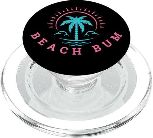 Retro Beach Bum Sommer Strand Urlaub PopSockets PopGrip für MagSafe Retro Beach Bum Sommer Strand Urlaub PopSockets PopGrip für MagSafe von Matching Trip Palm Trees and Sunsets