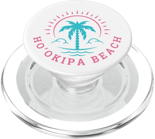 Retro Ho'okipa Beach Maui Sommer Strand Urlaub PopSockets PopGrip für MagSafe von Matching Trip Palm Trees and Sunsets