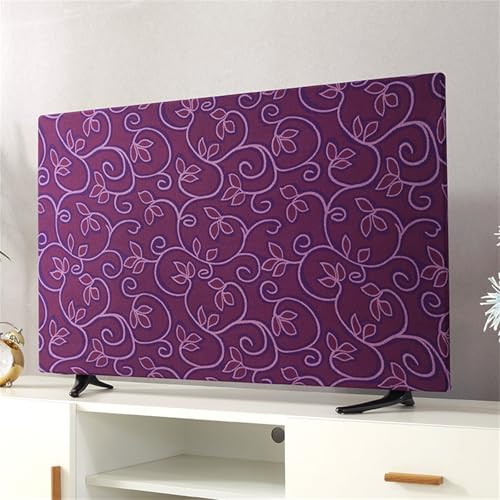 Mateju TV-Staubschutz, 19-70-Zol TV-Abdeckung Staubschutzhülle, Hülle Bezug für Fernsehen Schutzhülle mit modernen Stil, Hängend/Desktop Universa weiche TV-Hülle (55 Zoll,Mandala) von Mateju