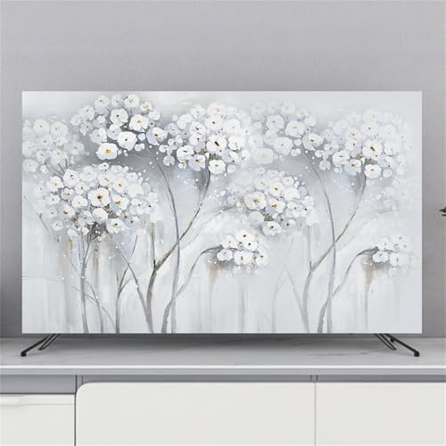 Mateju TV-Staubschutz, 32-85-Zol TV-Abdeckung Waschbar Staubschutzhülle, Hülle Bezug für Fernsehen Schutzhülle mit Botanische Kunst, Hängend/Desktop Universa Weiche TV-Hülle (49-52 Zoll,Hortensie) Mateju TV-Staubschutz, 32-85-Zol TV-Abdeckung Waschbar Staubschutzhülle, Hülle Bezug für Fernsehen Schutzhülle mit Botanische Kunst, Hängend/Desktop Universa Weiche TV-Hülle (49-52 Zoll,Hortensie) von Mateju
