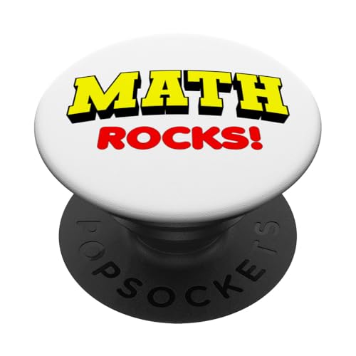 Math Rocks für Mathematiklehrer und Mathematiklehrer PopSockets Klebender PopGrip Math Rocks für Mathematiklehrer und Mathematiklehrer PopSockets Klebender PopGrip von Math Teachers Education School Classroom Designs