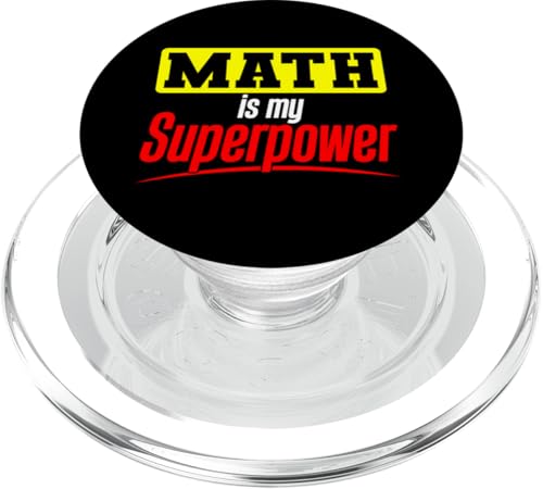 Mathematiklehrer Superkräfte Schule Mathematik Klasse Pädagogen PopSockets PopGrip für MagSafe von Math Teachers Education School Classroom Designs