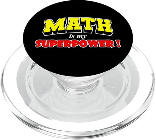 Mathematiklehrer Superpower Schule Mathematik Pädagogen PopSockets PopGrip für MagSafe von Math Teachers Education School Classroom Designs