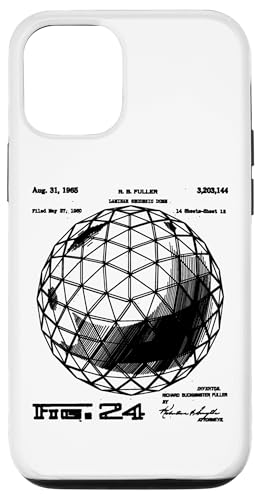 Buckminster Fuller Geodätische Patent Science Engineering Mathematik Hülle für iPhone 12/12 Pro Buckminster Fuller Geodätische Patent Science Engineering Mathematik Hülle für iPhone 12/12 Pro von MathWare