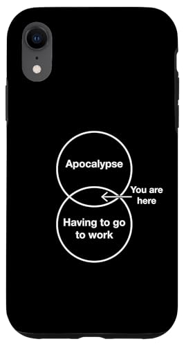 Funny Apocalypse Having to Work You are Here Venn Diagramm Wt Hülle für iPhone XR Funny Apocalypse Having to Work You are Here Venn Diagramm Wt Hülle für iPhone XR von MathWare