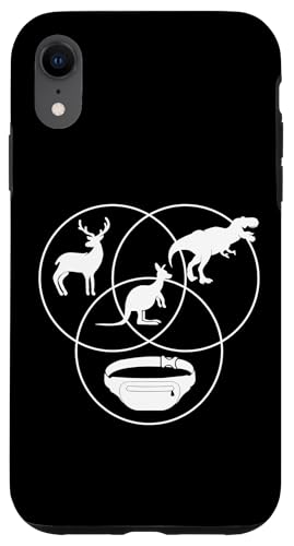Funny Nerdy Kangaroo T-Rex Deer Venn Diagramm Math Teacher W Hülle für iPhone XR Funny Nerdy Kangaroo T-Rex Deer Venn Diagramm Math Teacher W Hülle für iPhone XR von MathWare