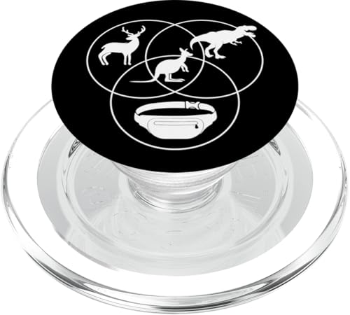 Funny Nerdy Kangaroo T-Rex Deer Venn Diagramm Math Teacher W PopSockets PopGrip für MagSafe Funny Nerdy Kangaroo T-Rex Deer Venn Diagramm Math Teacher W PopSockets PopGrip für MagSafe von MathWare