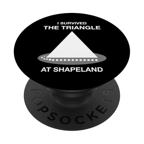 Lustig, dass ich das Dreieck bei Shapeland Mathe Teacher überlebt habe PopSockets Klebender PopGrip Lustig, dass ich das Dreieck bei Shapeland Mathe Teacher überlebt habe PopSockets Klebender PopGrip von MathWare