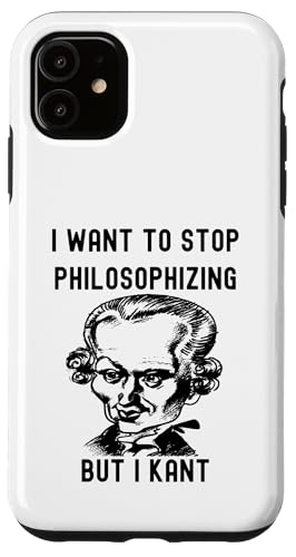 Lustig, ich will aufhören zu philosophieren, aber ich will Philosophie B Hülle für iPhone 11 Lustig, ich will aufhören zu philosophieren, aber ich will Philosophie B Hülle für iPhone 11 von MathWare