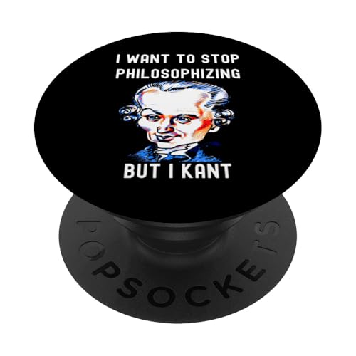 Lustig, ich will aufhören zu philosophieren, aber ich will Philosophie W PopSockets Klebender PopGrip Lustig, ich will aufhören zu philosophieren, aber ich will Philosophie W PopSockets Klebender PopGrip von MathWare