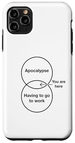 Lustige Apokalypse: Sie müssen arbeiten, Sie sind hier: Venn Diagram Bk Hülle für iPhone 11 Pro Max Lustige Apokalypse: Sie müssen arbeiten, Sie sind hier: Venn Diagram Bk Hülle für iPhone 11 Pro Max von MathWare