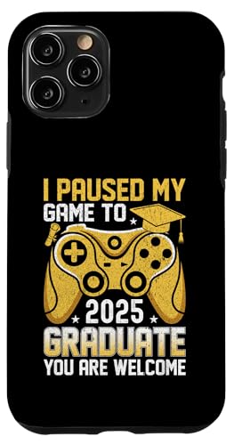 Lustiger Nerd, ich habe mein Spiel unterbrochen, um den Gamer 2025 abzuschließen Hülle für iPhone 11 Pro von MathWare