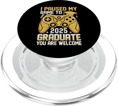 Lustiger Nerd, ich habe mein Spiel unterbrochen, um den Gamer 2025 abzuschließen PopSockets PopGrip für MagSafe von MathWare