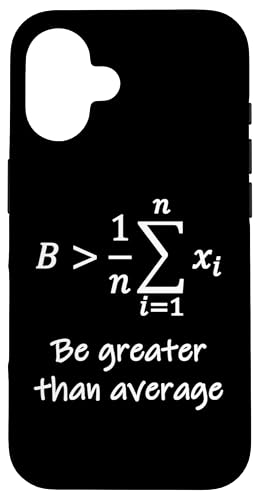 Lustiger Nerd Sei ein überdurchschnittlicher Mathematiklehrer für Statistik Hülle für iPhone 16 Lustiger Nerd Sei ein überdurchschnittlicher Mathematiklehrer für Statistik Hülle für iPhone 16 von MathWare