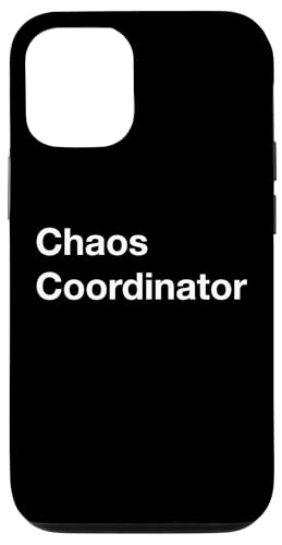 Lustiger Nerdy Chaos Koordinator weiß Hülle für iPhone 12/12 Pro Lustiger Nerdy Chaos Koordinator weiß Hülle für iPhone 12/12 Pro von MathWare