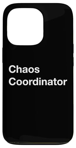 Lustiger Nerdy Chaos Koordinator weiß Hülle für iPhone 13 Pro Lustiger Nerdy Chaos Koordinator weiß Hülle für iPhone 13 Pro von MathWare
