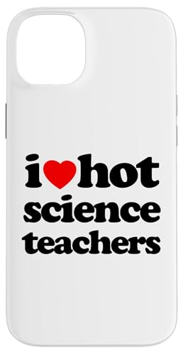 Lustiges „I Heart Hot Science Teachers“ -Design, Retro-Design, Schwarz Hülle für iPhone 14 Plus Lustiges „I Heart Hot Science Teachers“ -Design, Retro-Design, Schwarz Hülle für iPhone 14 Plus von MathWare