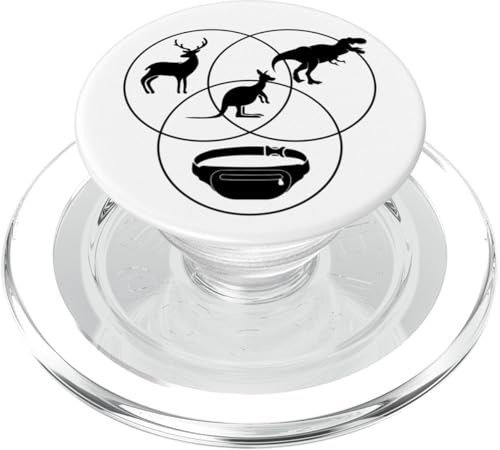 Lustiges Nerdy Känguru T-Rex Hirsch Venn-Diagramm Mathematiklehrer B PopSockets PopGrip für MagSafe Lustiges Nerdy Känguru T-Rex Hirsch Venn-Diagramm Mathematiklehrer B PopSockets PopGrip für MagSafe von MathWare