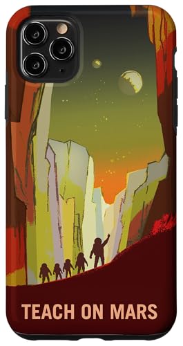 Nerdiger Lehrer für Weltraumwissenschaften der NASA Teach on Mars Hülle für iPhone 11 Pro Max Nerdiger Lehrer für Weltraumwissenschaften der NASA Teach on Mars Hülle für iPhone 11 Pro Max von MathWare