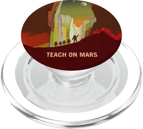 Nerdiger Lehrer für Weltraumwissenschaften der NASA Teach on Mars PopSockets PopGrip für MagSafe Nerdiger Lehrer für Weltraumwissenschaften der NASA Teach on Mars PopSockets PopGrip für MagSafe von MathWare