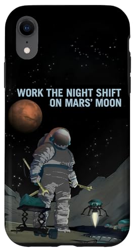 Nerdiger NASA-Lehrer für Mars-Weltraumwissenschaft in der Nachtschicht Hülle für iPhone XR Nerdiger NASA-Lehrer für Mars-Weltraumwissenschaft in der Nachtschicht Hülle für iPhone XR von MathWare