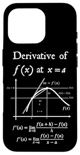 Nerdy Definition of Derivative Limit Calculus Mathematiklehrer Hülle für iPhone 16 Pro Nerdy Definition of Derivative Limit Calculus Mathematiklehrer Hülle für iPhone 16 Pro von MathWare