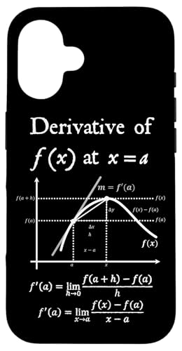 Nerdy Definition of Derivative Limit Calculus Mathematiklehrer Hülle für iPhone 16 Nerdy Definition of Derivative Limit Calculus Mathematiklehrer Hülle für iPhone 16 von MathWare